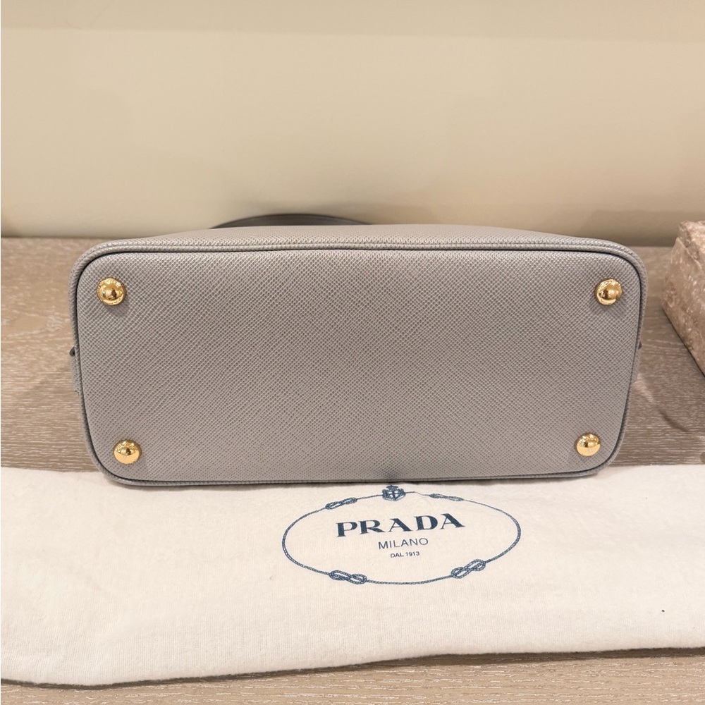 Prada Saffiano Matinee Medium Top Handle Bag - Picture 7 of 10